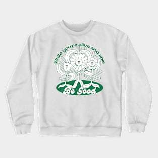 MARCUS AURELIU'S FLOWERS Crewneck Sweatshirt